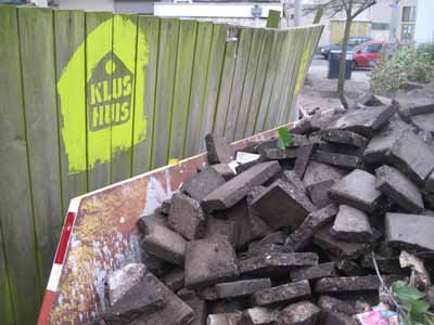 Tuinruimactie op tv
