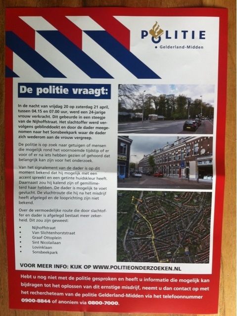 Iets gezien? Meld je!