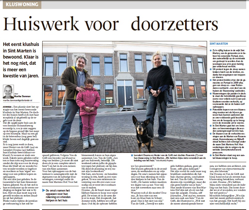 Huiswerk voor doorzetters